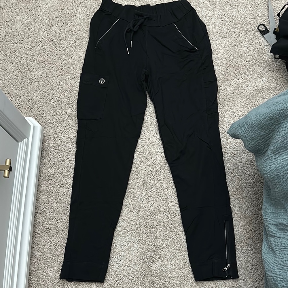Onyx Black Scrub Jogger